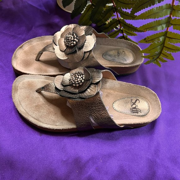📌Söfft Flip Flop with a large Flower - Picture 5 of 13
